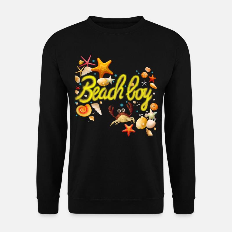 Beach boy - Unisex Pullover - Schwarz