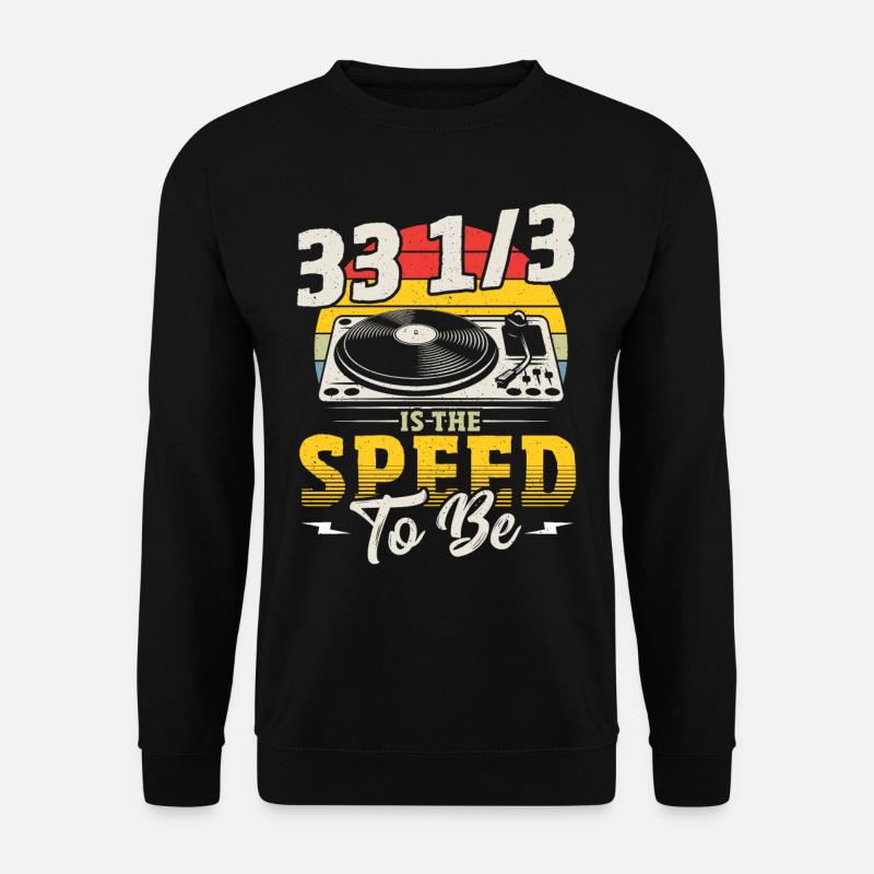 Disc Taker - Collect Vinyl - Unisex Sweatshirt - black