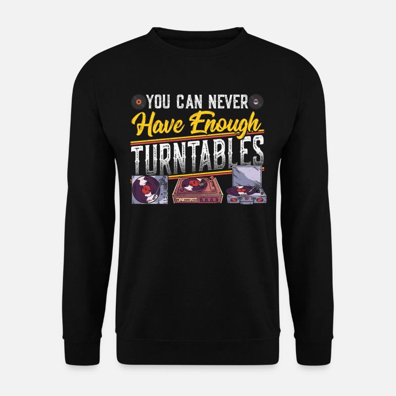 Disc Taker - Collect Vinyl - Unisex Sweatshirt - black