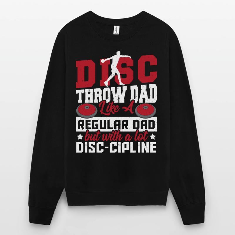 Diskus Leichtathletik Diskus Athlet Diskuswurf Unisex Pullover