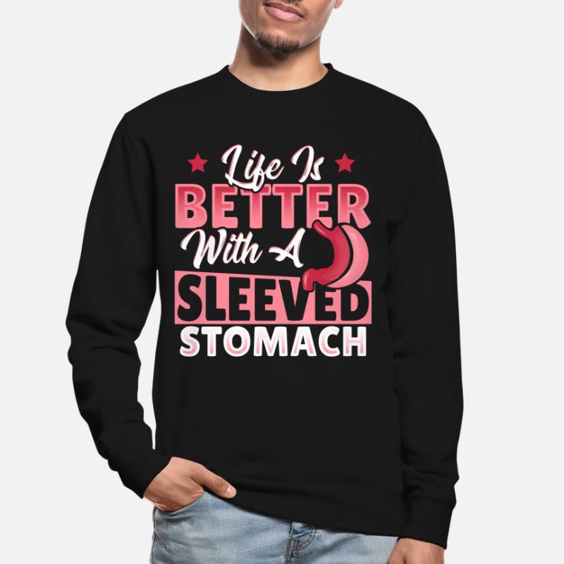 Conception pour la chirurgie de l’estomac pour la perte de poids Sweat-shirt Unisexe