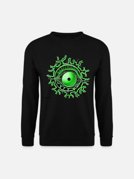 Eye green - Unisex Sweatshirt - black
