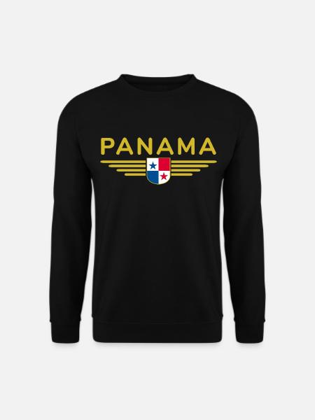 Panama T-Shirt Design - Unisex Pullover - Schwarz
