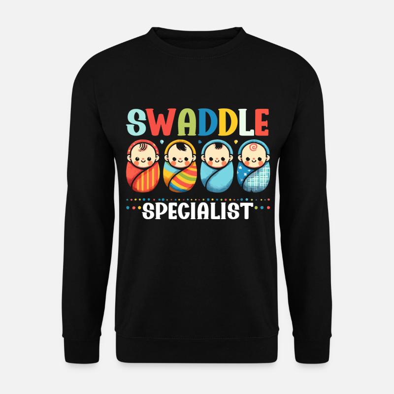 Krankenschwester Auf Neonatologischer - Unisex Pullover - Schwarz