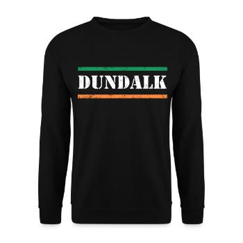 Dundalk - Unisex Sweatshirt - black - Front - Alina (178cm) & Michal (187cm)