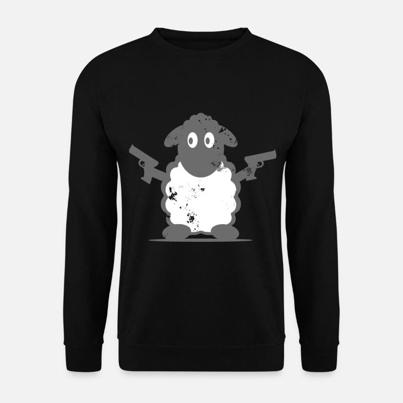 Schaf - Unisex Pullover - Schwarz