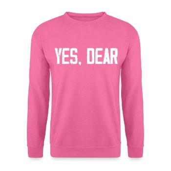 Cher - Sweat-shirt Unisexe - rose - Devant