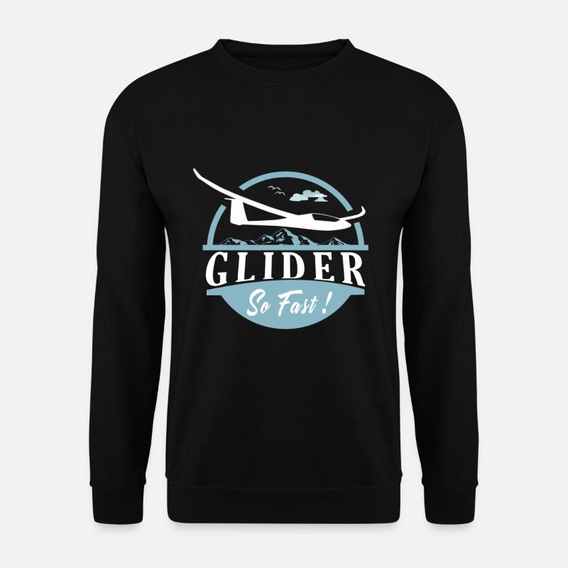 GLIDER SO FAST! - Unisex Sweatshirt - black