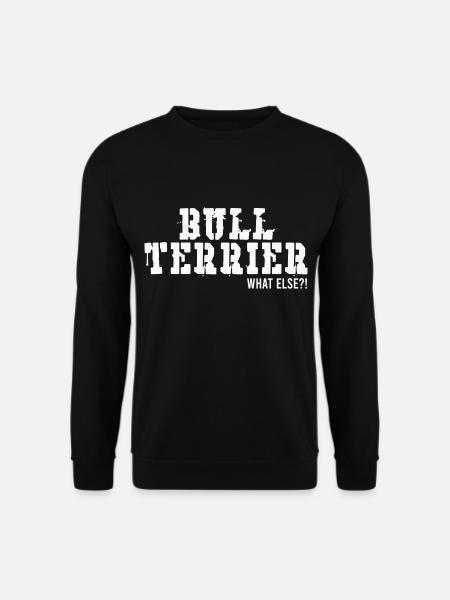 Bullterrier Hundeliebhaber Geschenkidee - Unisex Pullover - Schwarz