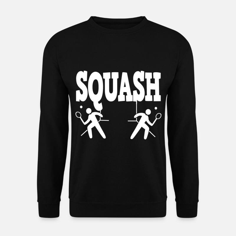 Squash squash player - Unisex Sweatshirt - black