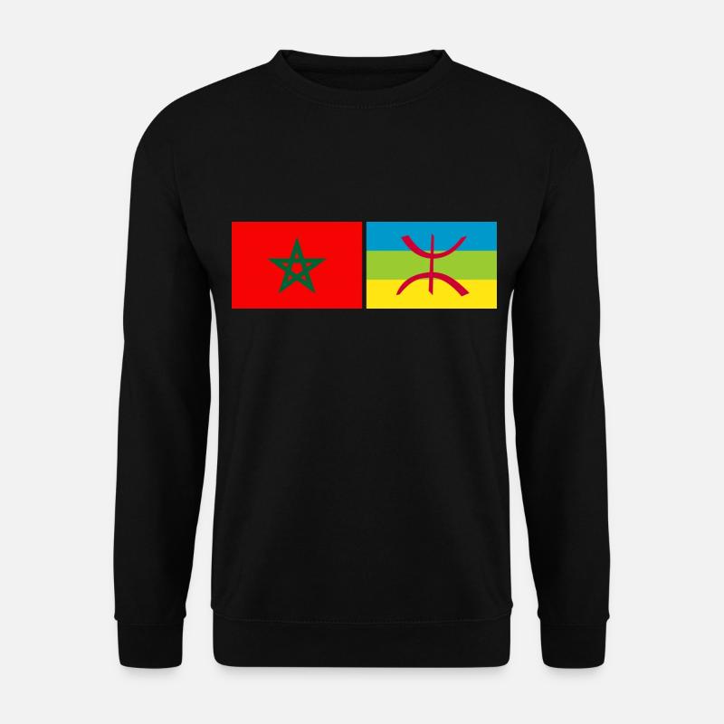 MOROCCO AMAZIGH - Unisex Sweatshirt - black
