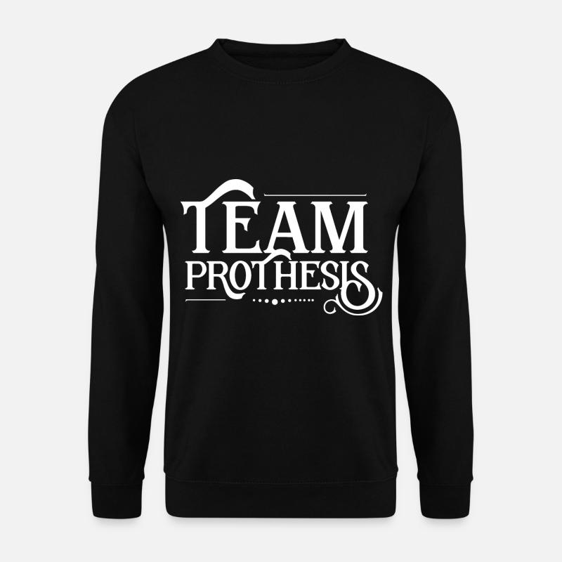 Prothesenträger Prothese Prothesen Bionik - Unisex Pullover - Schwarz