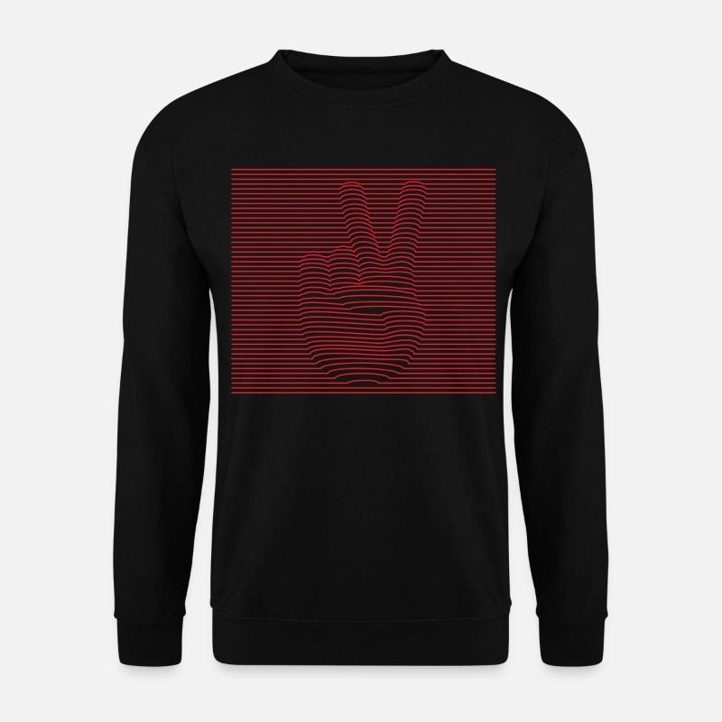 Peace - Unisex Pullover - Schwarz