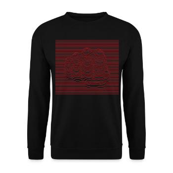 Fist Bump - Unisex Pullover - Schwarz - Vorne - Alina (178cm) & Michal (187cm)