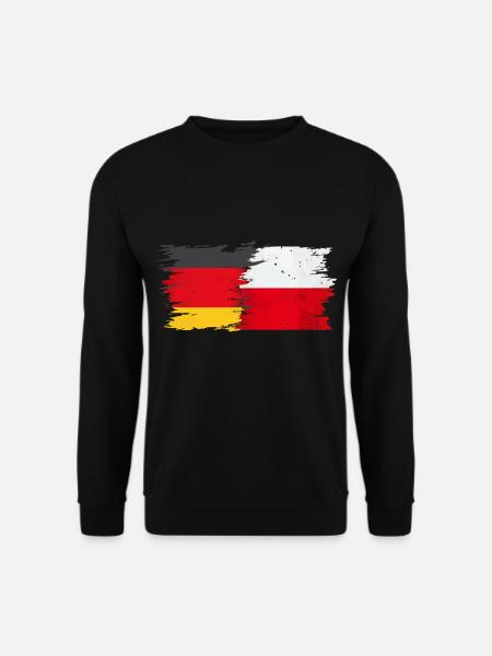 Deutschland Türkei Freundschaft Fussball Trikot - Unisex Pullover - Schwarz