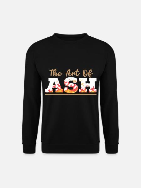 Wood-burning pyrography master carpenter - Unisex Sweatshirt - black