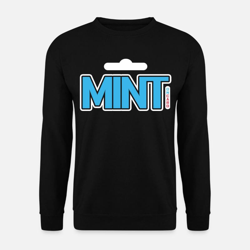 Mint On Card Blister Collecting Collector - Unisex Pullover - Schwarz