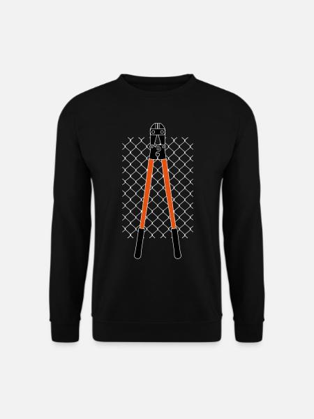 VANDAL'S FENCE & PLIERS - Unisex Sweatshirt - black