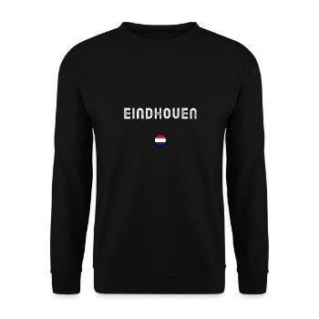 Eindhoven - Unisex Pullover - Schwarz - Vorne - Alina (178cm) & Michal (187cm)