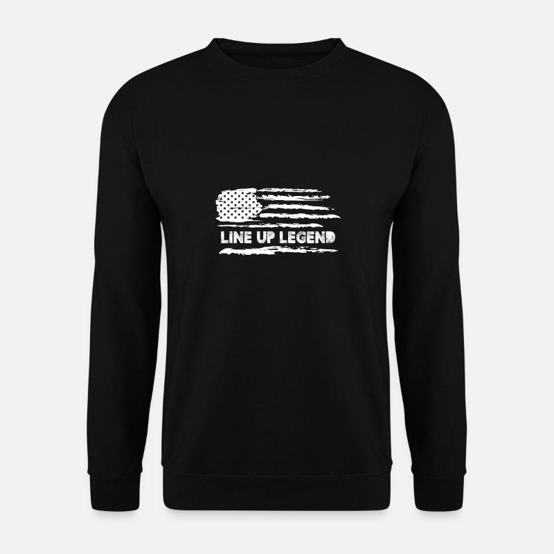 Line up Legend - Unisex Sweatshirt - black