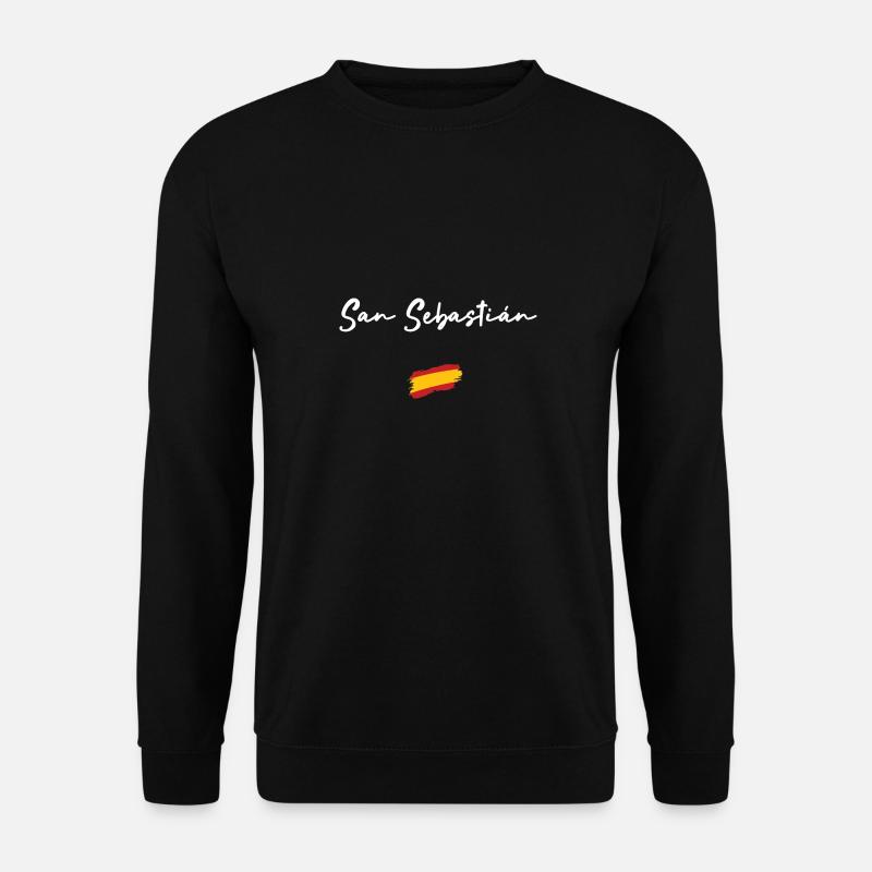 San Sebastián - Unisex Pullover - Schwarz