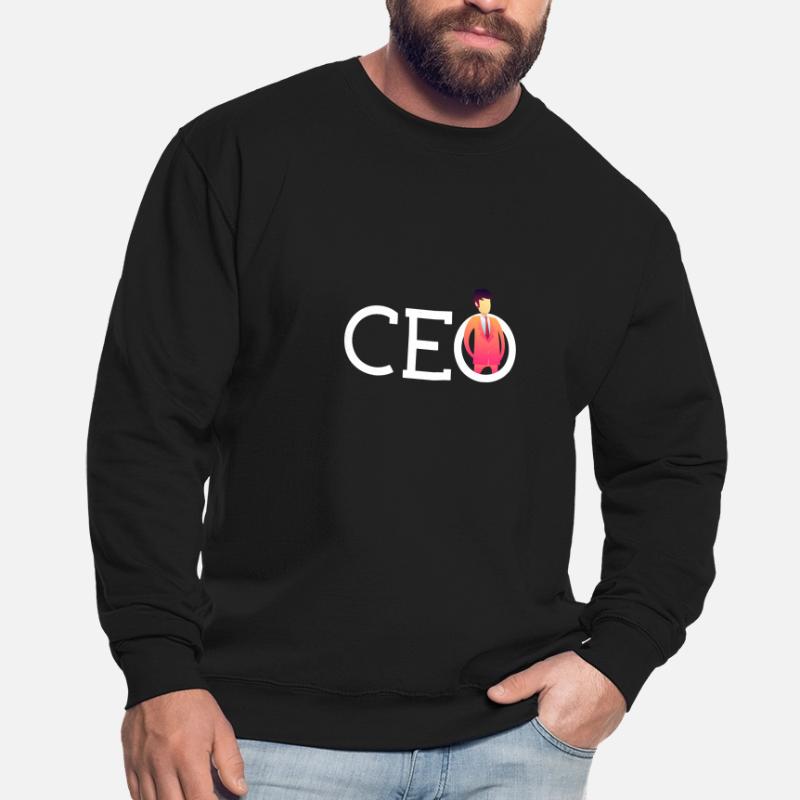 Pdg chef de la conception pour un chef de la direction Sweat-shirt Unisexe
