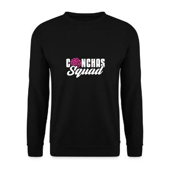 conchas squad Design pour un passionné de mexicain - Sweat-shirt Unisexe - noir - Devant - Alina (178cm) & Michal (187cm)
