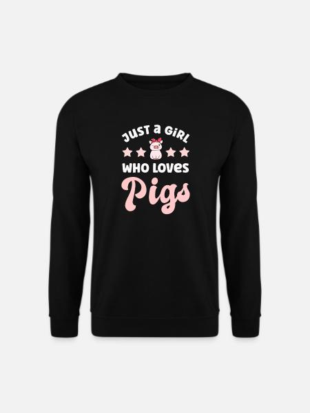 Pig pigs - Unisex Sweatshirt - black