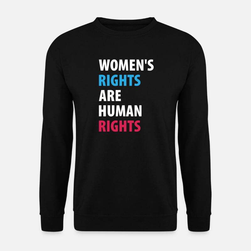 Women's Right Are Human Rights - Unisex Sweatshirt - black