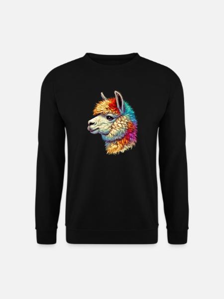 Alpaca - Unisex Sweatshirt - black