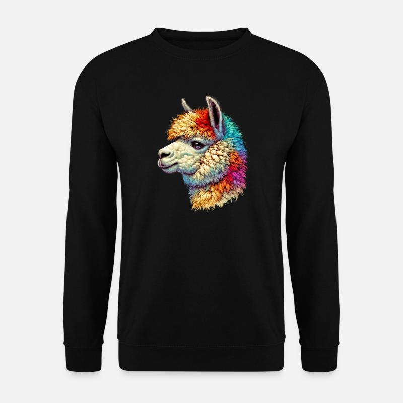 Alpaca - Unisex Sweatshirt - black