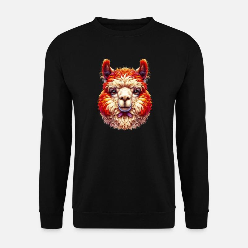 Alpaka - Unisex Pullover - Schwarz