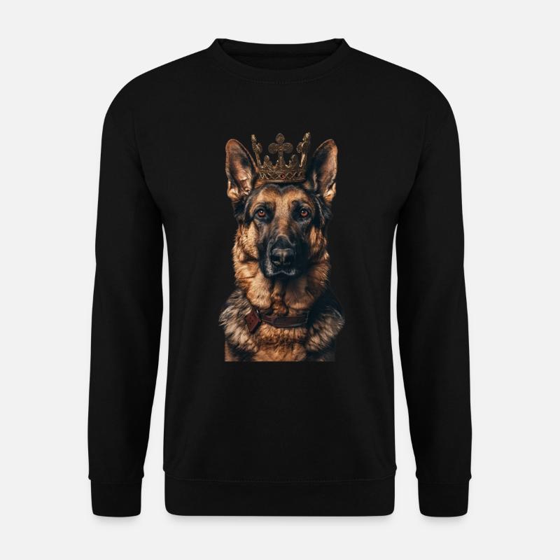 German Shepherd - Unisex Sweatshirt - black