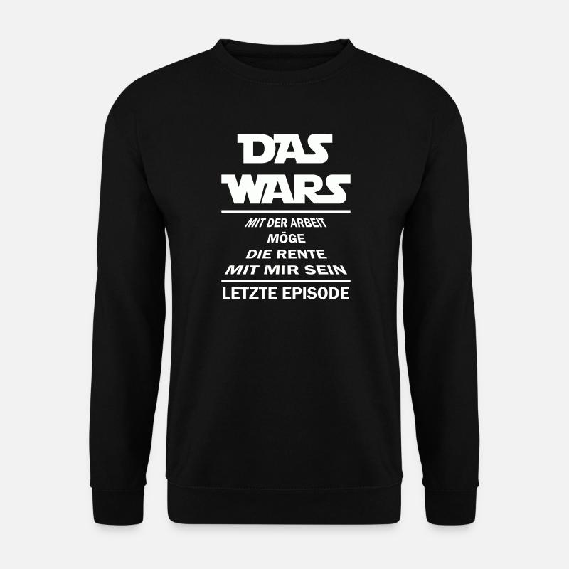 pension saying - Unisex Sweatshirt - black