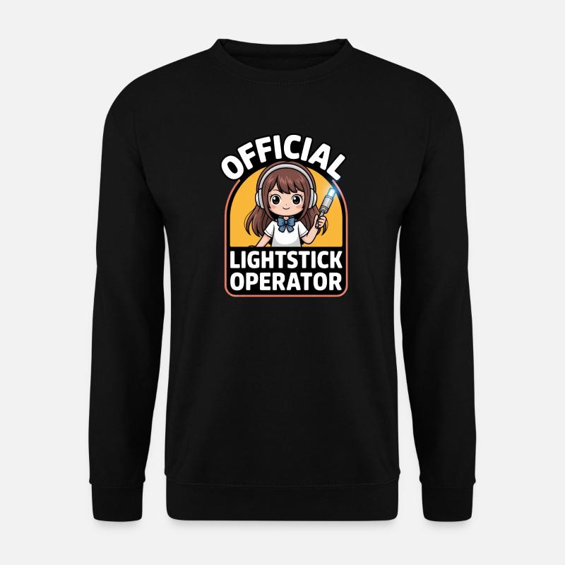 K-Pop Fan Lightstick Korea - Unisex Sweatshirt - black