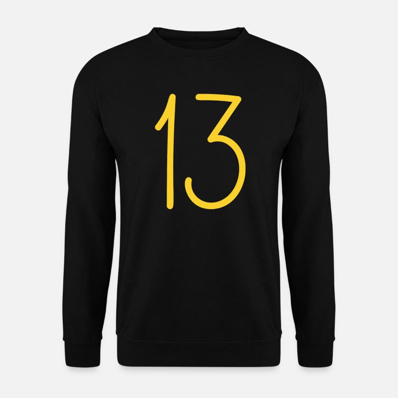13 - Unisex Pullover - Schwarz
