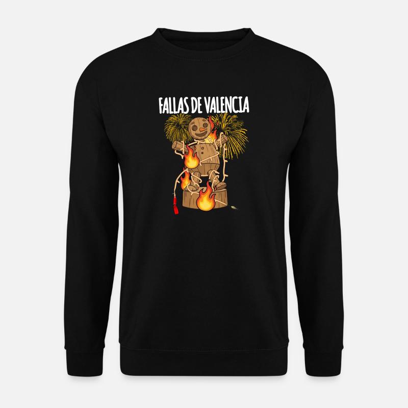Fallas De Valencia Falla - Sweat-shirt Unisexe - noir