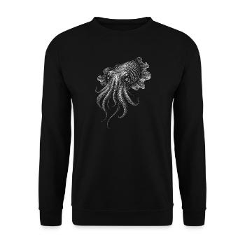 Sepia - Unisex Sweatshirt - black - Front - Alina (178cm) & Michal (187cm)