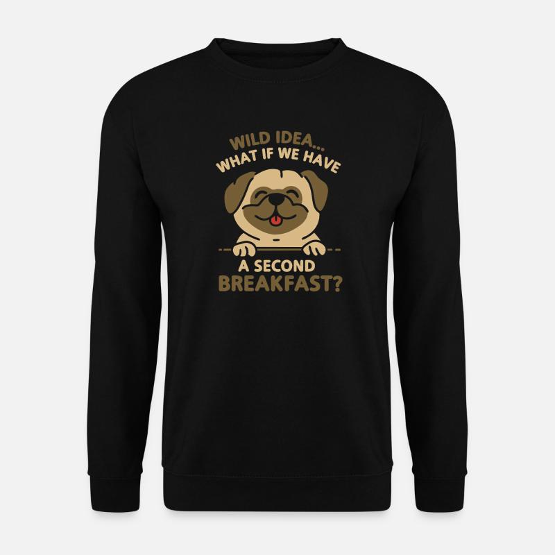 Second Breakfast  - Unisex Sweatshirt - black