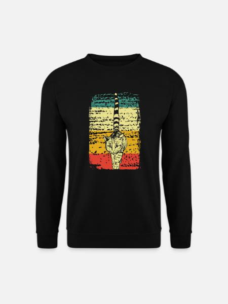 Katze - Unisex Pullover - Schwarz