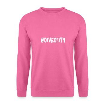 Stop AfD contre la démocratie de droite Diversité - Sweat-shirt Unisexe - rose - Devant