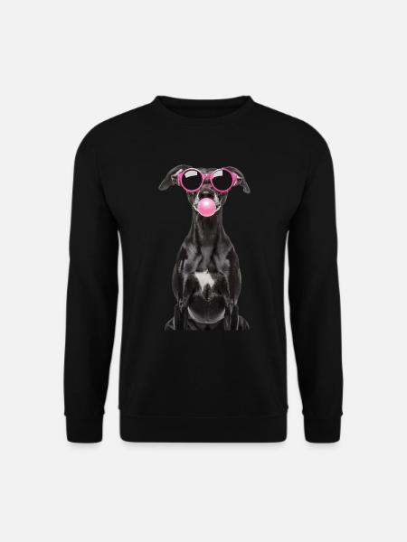 Italienisches Windspiel - Unisex Pullover - Schwarz