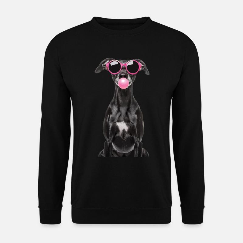 Italienisches Windspiel - Unisex Pullover - Schwarz