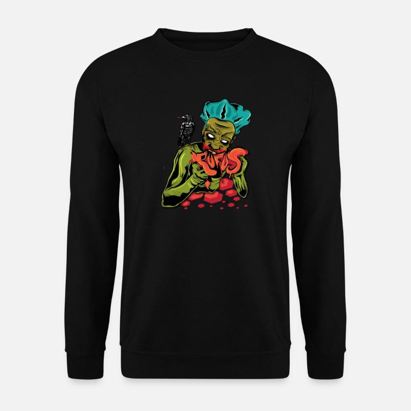 Zombie - Unisex Pullover - Schwarz