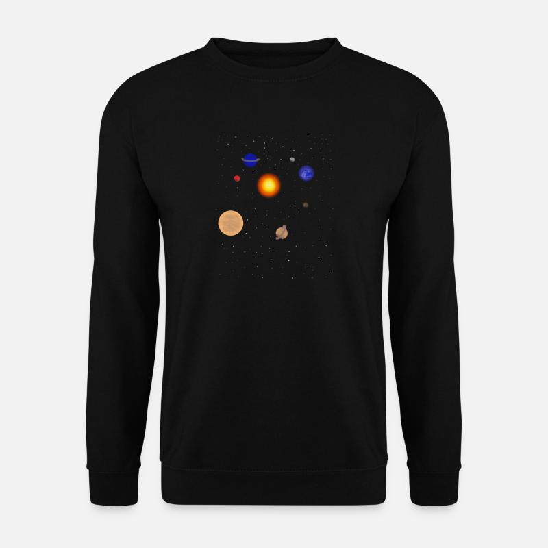 space - Unisex Sweatshirt - black