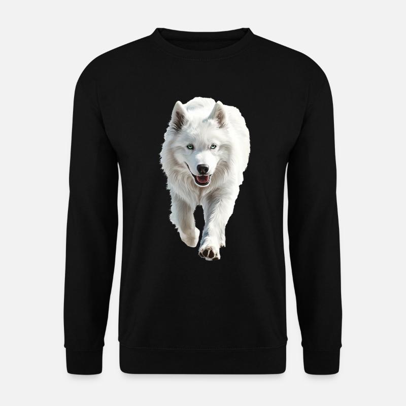 Samojede - Unisex Pullover - Schwarz