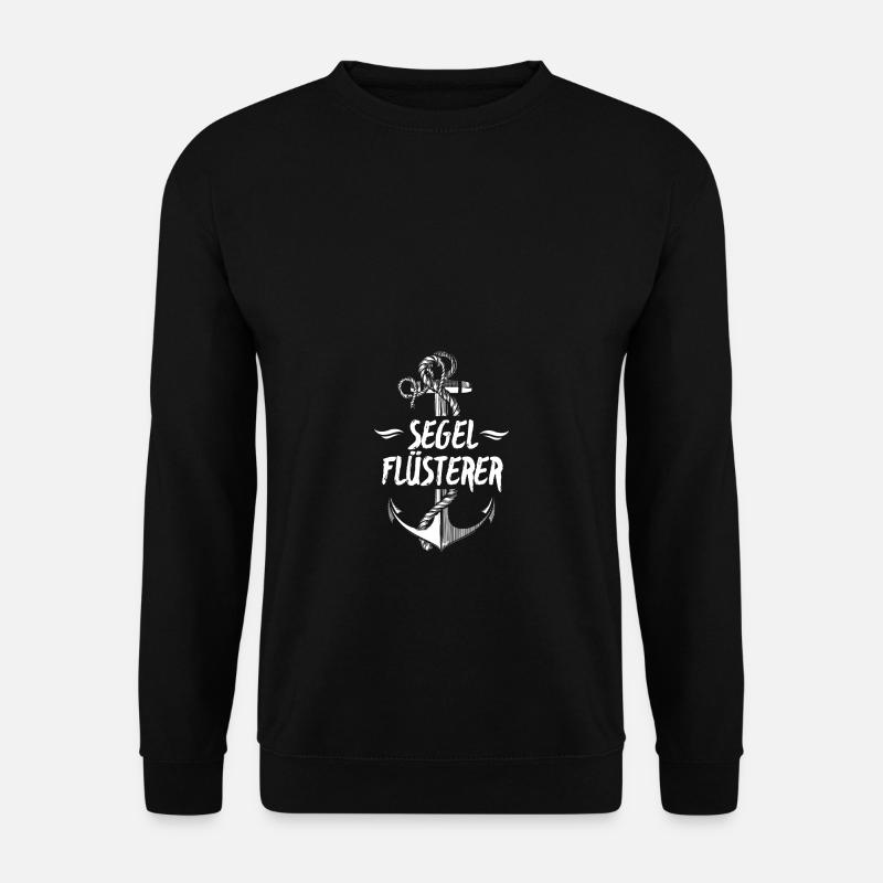 Segel Flüsterer - Unisex Pullover - Schwarz