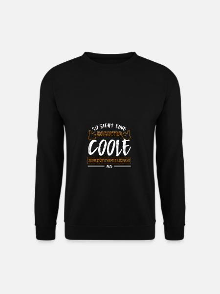 Coole Hockey Spielerin Freizeit Hallenhockey - Unisex Pullover - Schwarz