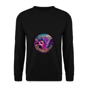 J’ai fait de la randonnée dans le Grand Canyon Arizona Men Women - Sweat-shirt Unisexe - noir - Devant - Alina (178cm) & Michal (187cm)