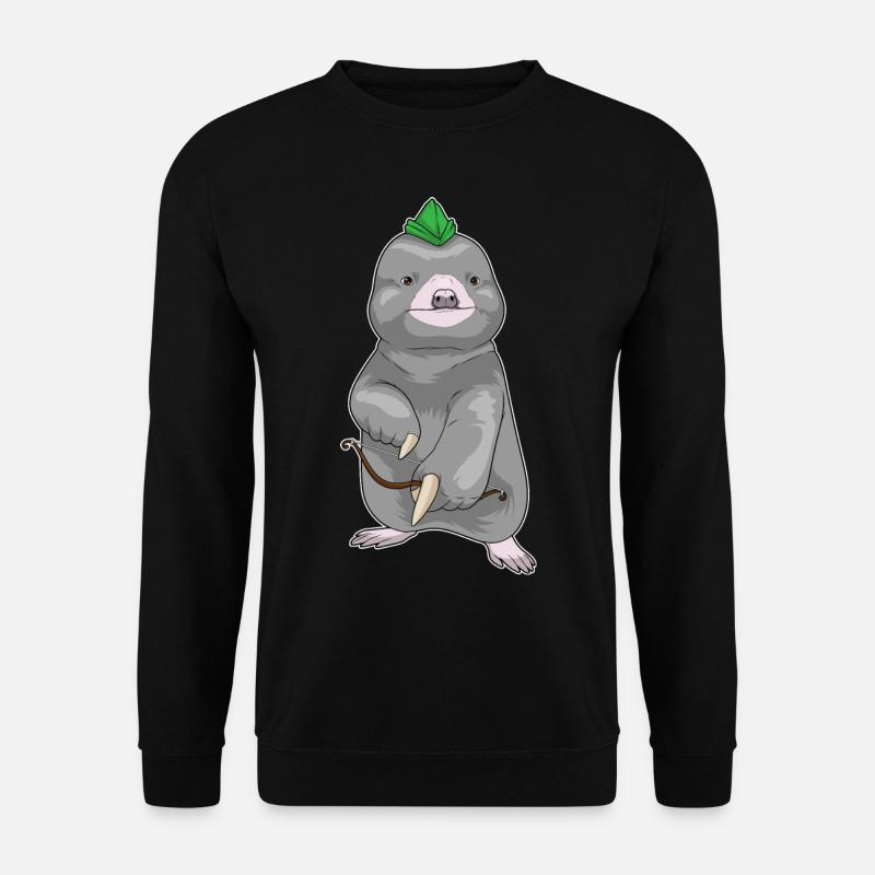 Mole Archer Bow - Unisex Sweatshirt - black